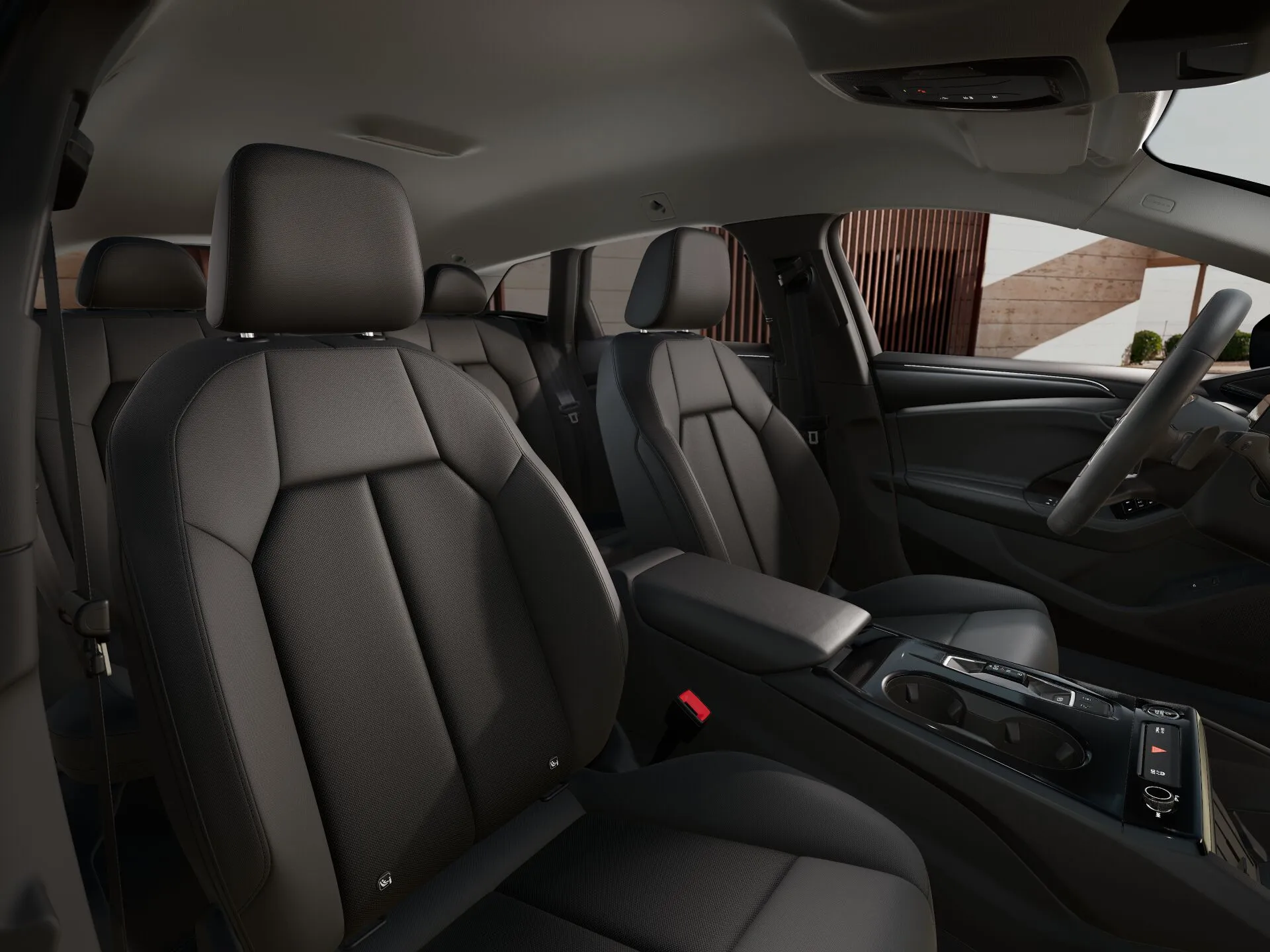 Fahrer und Beifahrersitze