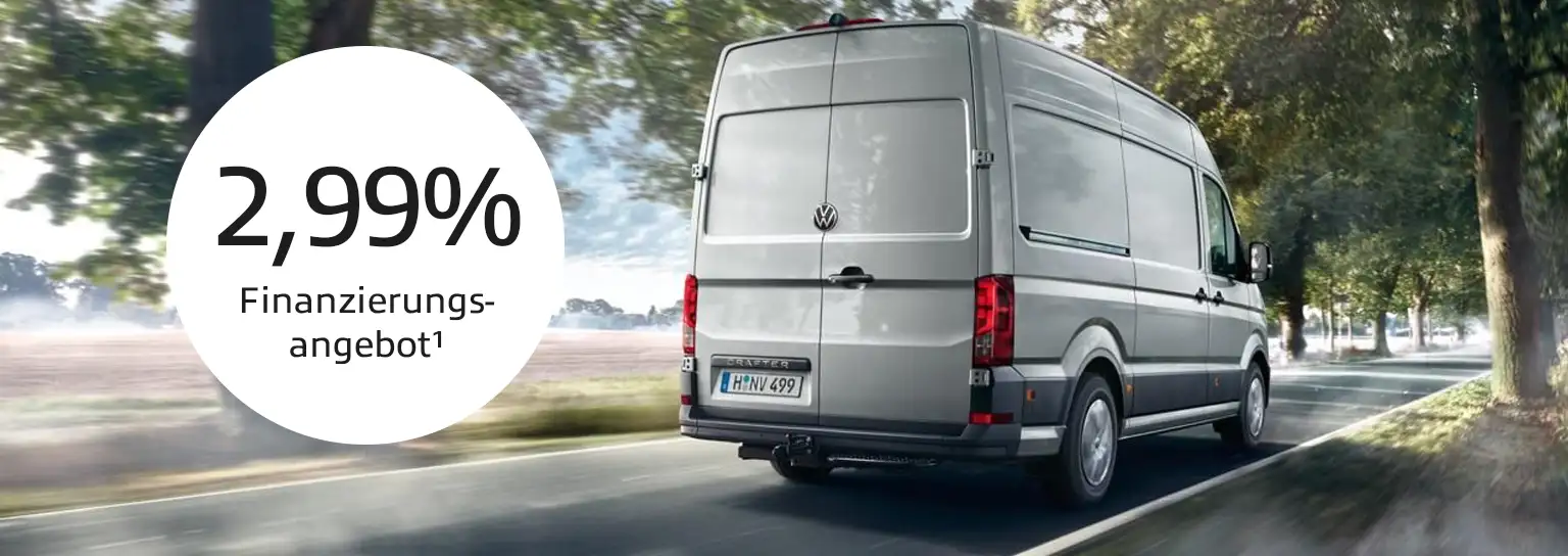 Finanzierungsangebot für Gewerbekunden: VW Crafter 35 Kasten autohaus mense crafter finanzierung autohaus mense