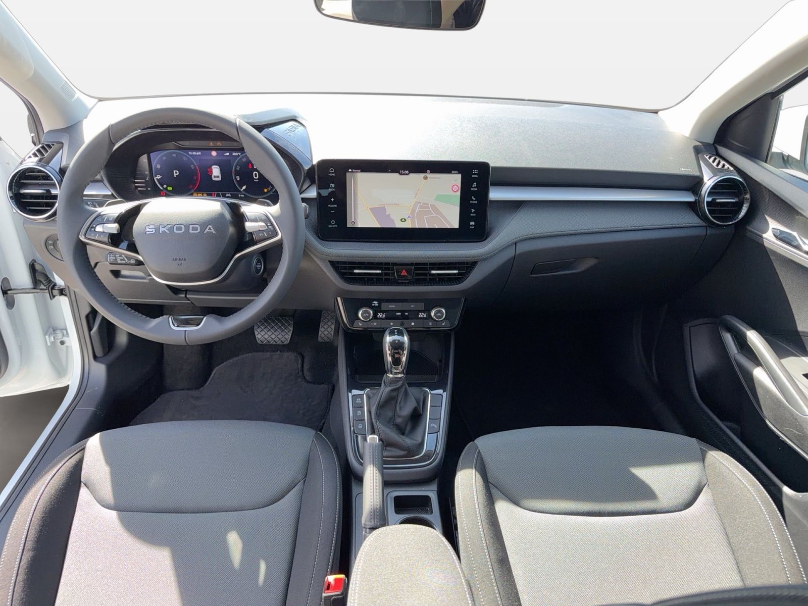 Fahrzeug autohaus mense Fahrzeugabbildung SKODA Fabia 1.0 TSI Balance ACC LED Navi VirtualCP - mit KI generiert/bearbeitet
