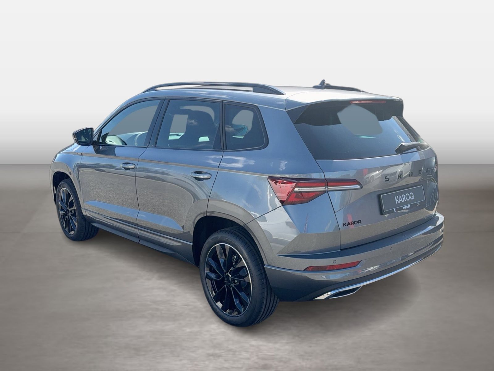 Fahrzeug autohaus mense Fahrzeugabbildung SKODA Karoq 1.5 TSI ACT Sportline Matrix AHK ACC LED - mit KI generiert/bearbeitet