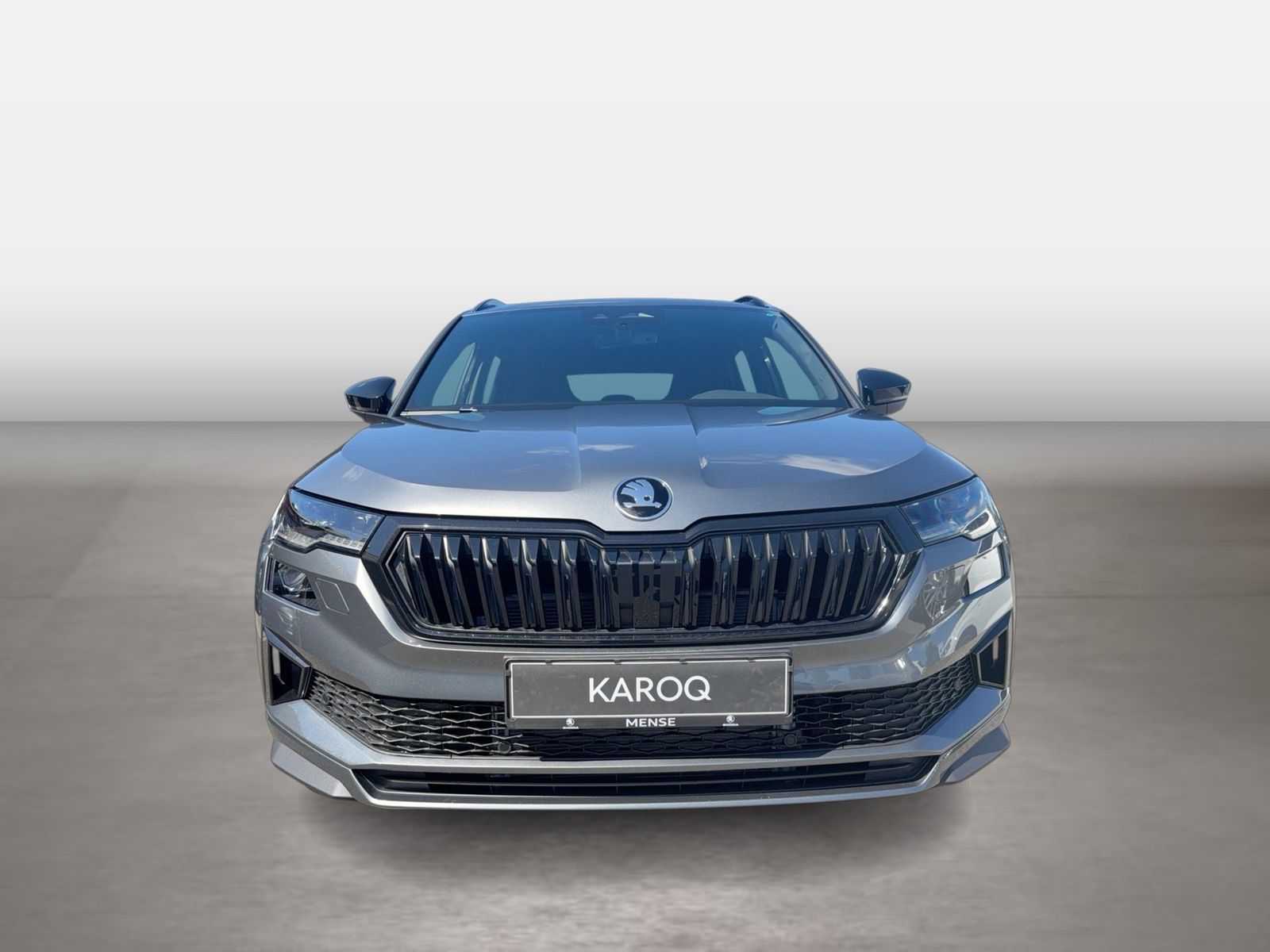 Fahrzeug autohaus mense Fahrzeugabbildung SKODA Karoq 1.5 TSI ACT Sportline Matrix AHK ACC LED - mit KI generiert/bearbeitet