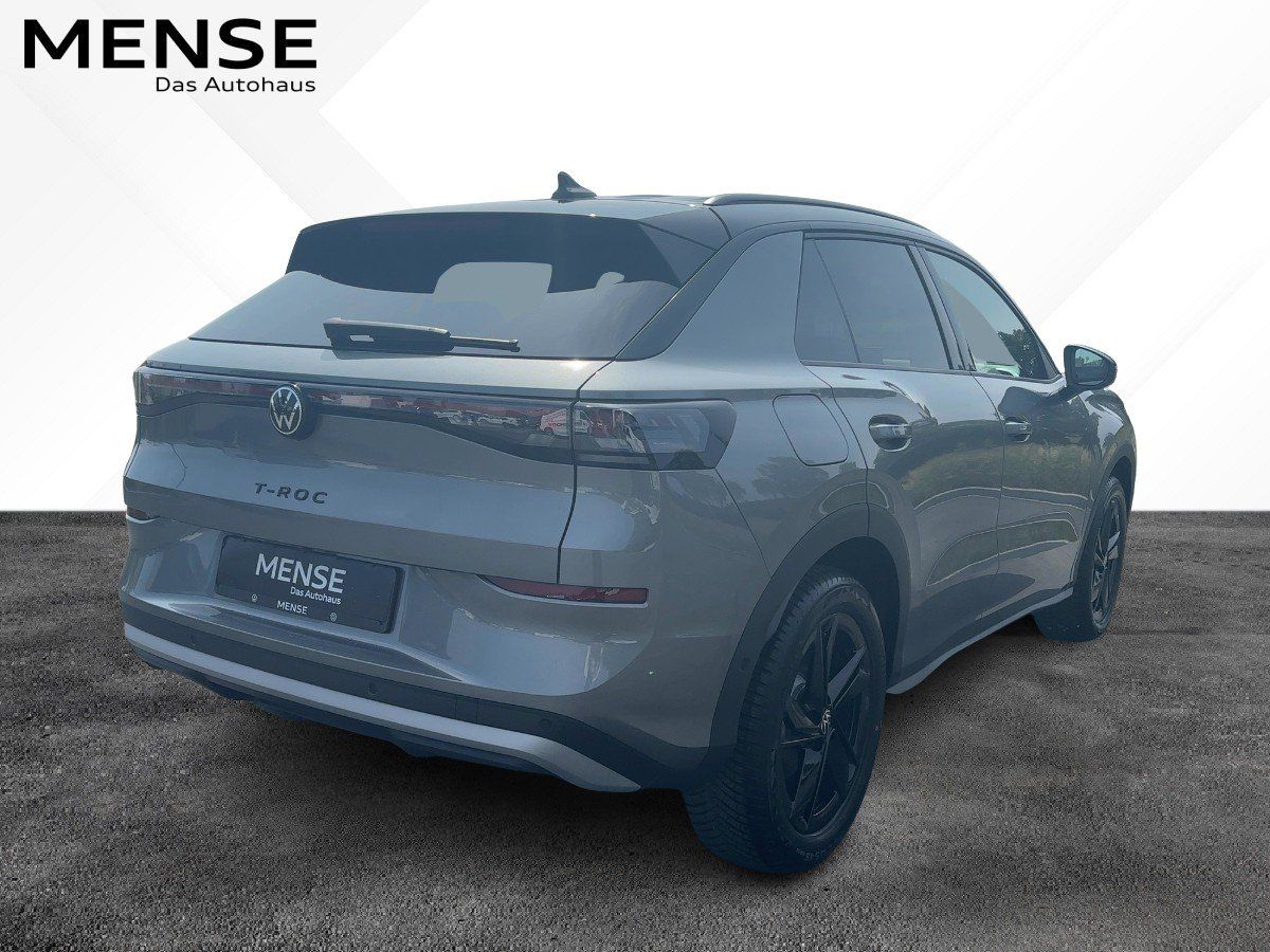 Fahrzeugabbildung Volkswagen T-Roc Style 1.5 l eTSI OPF DSG GJR, IQ.Light,AHK - mit KI generiert/bearbeitet
