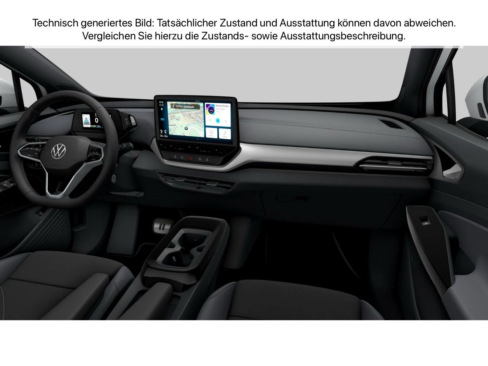 Fahrzeug autohaus mense Fahrzeugabbildung Volkswagen ID.5 Pro Performnace IQ.Light Matrix CarPlay AHK - mit KI generiert/bearbeitet