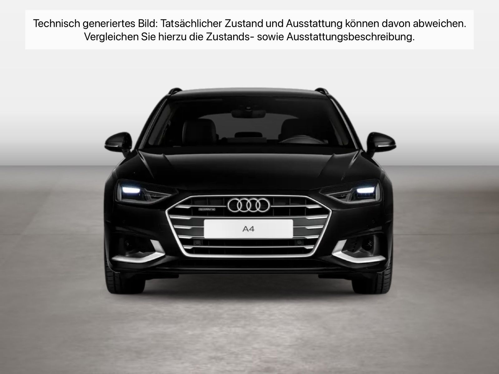 Fahrzeug autohaus mense Fahrzeugabbildung Audi A4 Avant 40 TFSI quattro S tronic advanced AHK