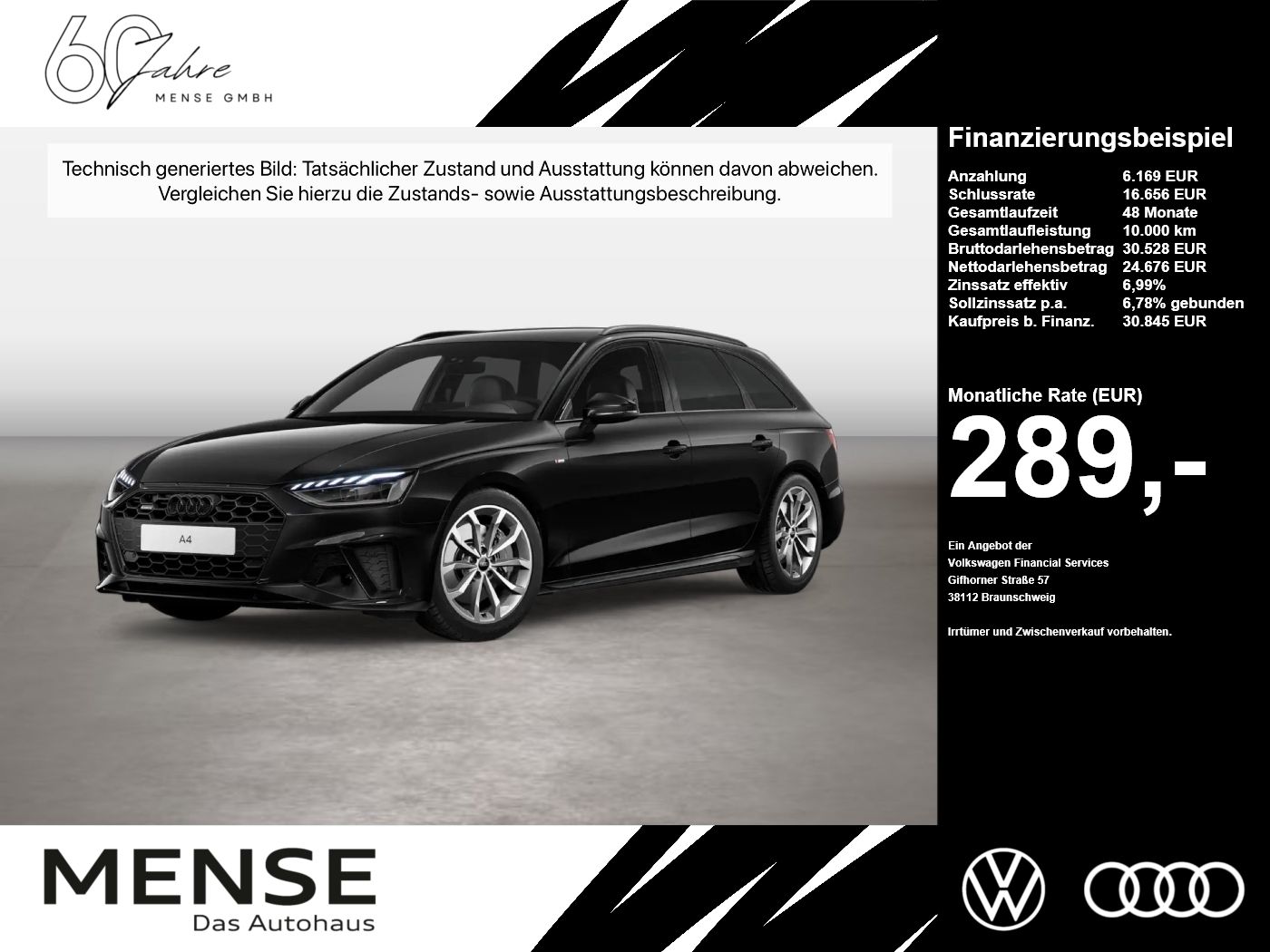 Fahrzeugabbildung Audi A4 Avant 45 TFSI quattro S-Line Standhzg ACC LED