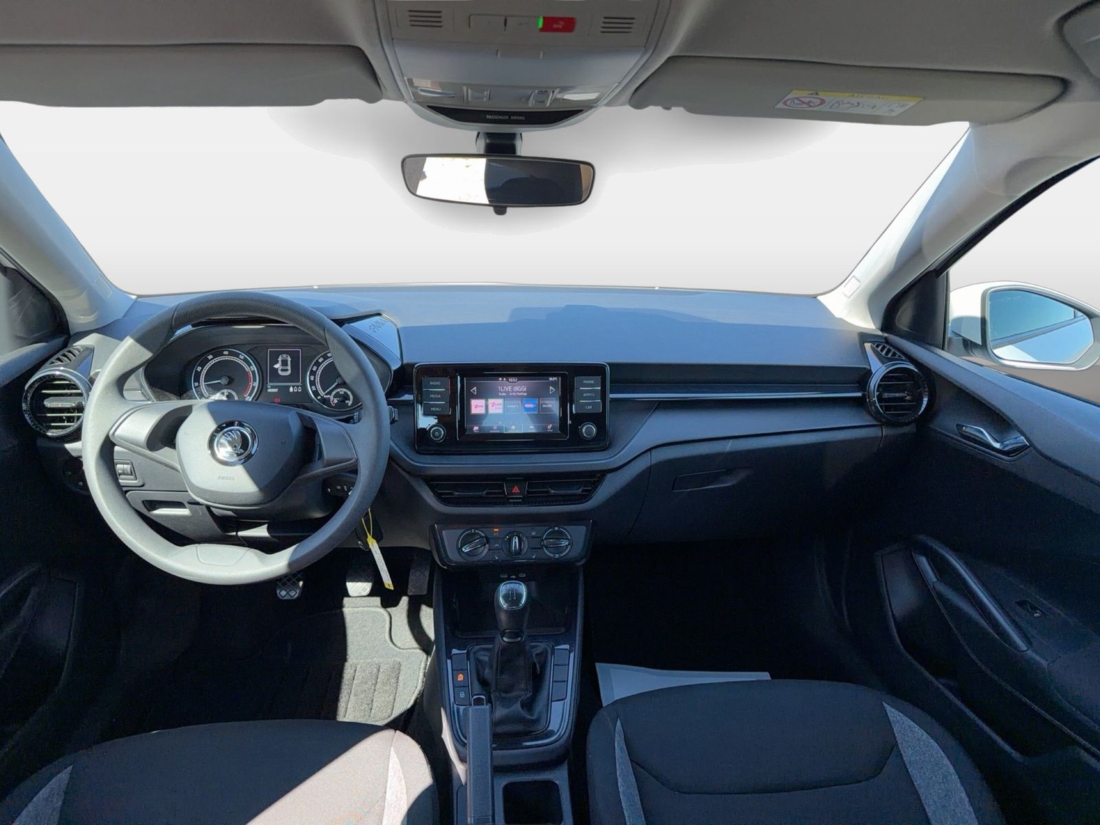 Fahrzeug autohaus mense Fahrzeugabbildung SKODA Fabia Active 1.0l MPI 59kW 5-Gang LED LaneAss PD - mit KI generiert/bearbeitet