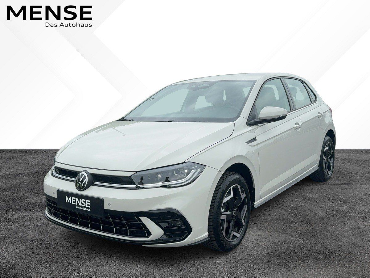 Fahrzeug autohaus mense Fahrzeugabbildung Volkswagen Polo R-Line 1.0 l TSI 5-Gang Kamera GJR, ACC - mit KI generiert/bearbeitet