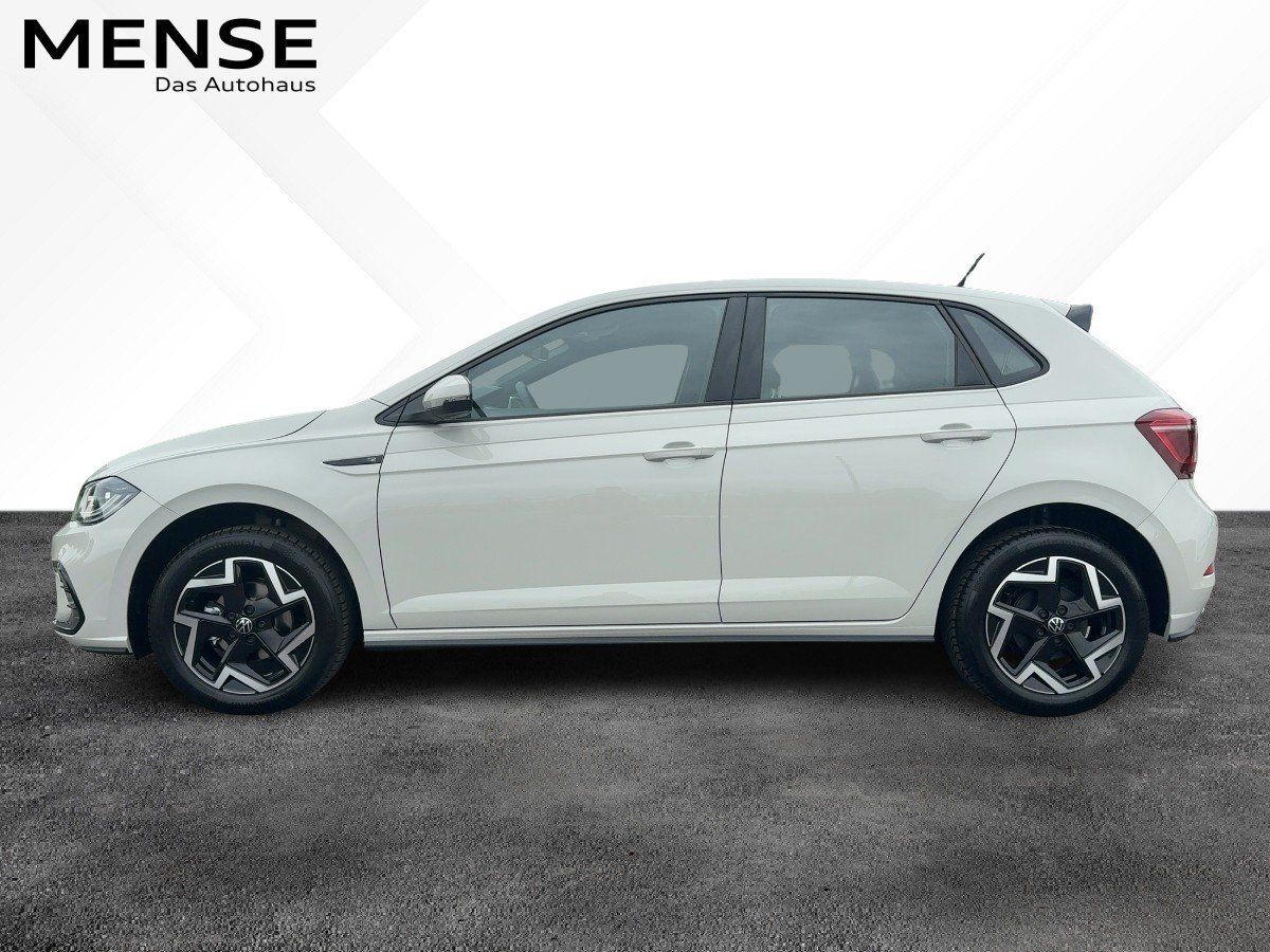 Fahrzeug autohaus mense Fahrzeugabbildung Volkswagen Polo R-Line 1.0 l TSI 5-Gang Kamera GJR, ACC - mit KI generiert/bearbeitet