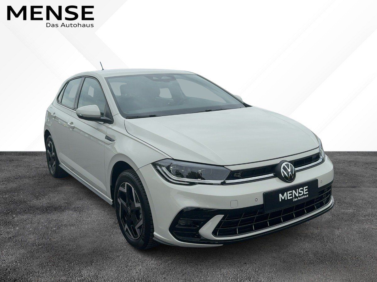 Fahrzeug autohaus mense Fahrzeugabbildung Volkswagen Polo R-Line 1.0 l TSI 5-Gang Kamera GJR, ACC - mit KI generiert/bearbeitet
