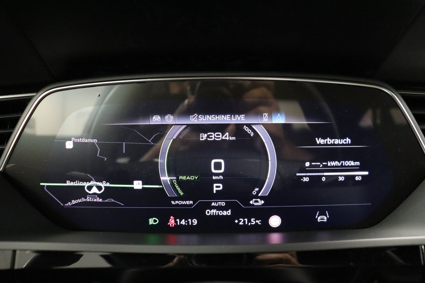 Fahrzeugabbildung Audi Q8 e-tron Sportback 55 quattro advanced Luft