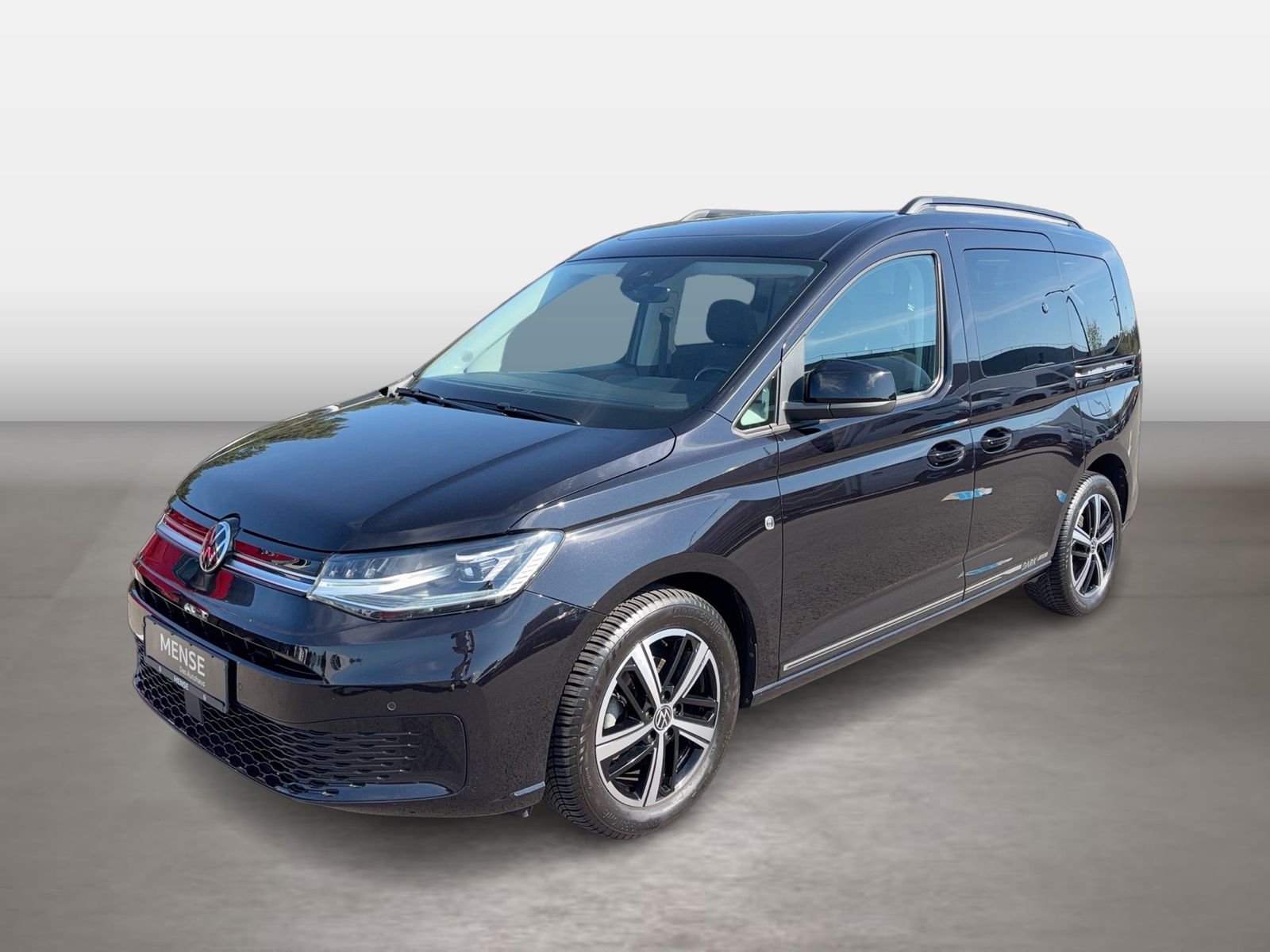 Fahrzeug autohaus mense Fahrzeugabbildung Volkswagen Caddy Life Dark Label 75kW CarPlay AHK Pano LED - mit KI generiert/bearbeitet