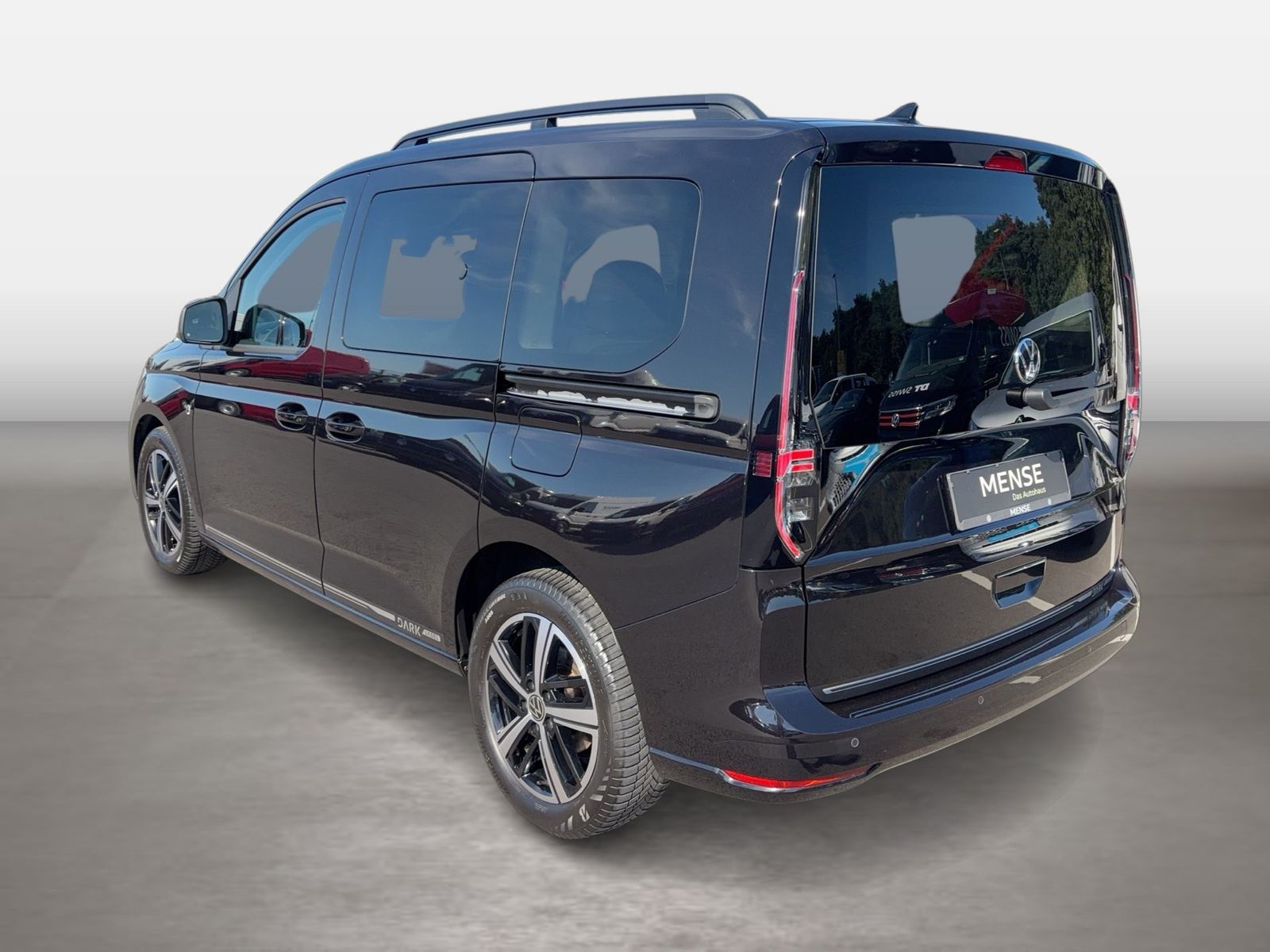 Fahrzeug autohaus mense Fahrzeugabbildung Volkswagen Caddy Life Dark Label 75kW CarPlay AHK Pano LED - mit KI generiert/bearbeitet