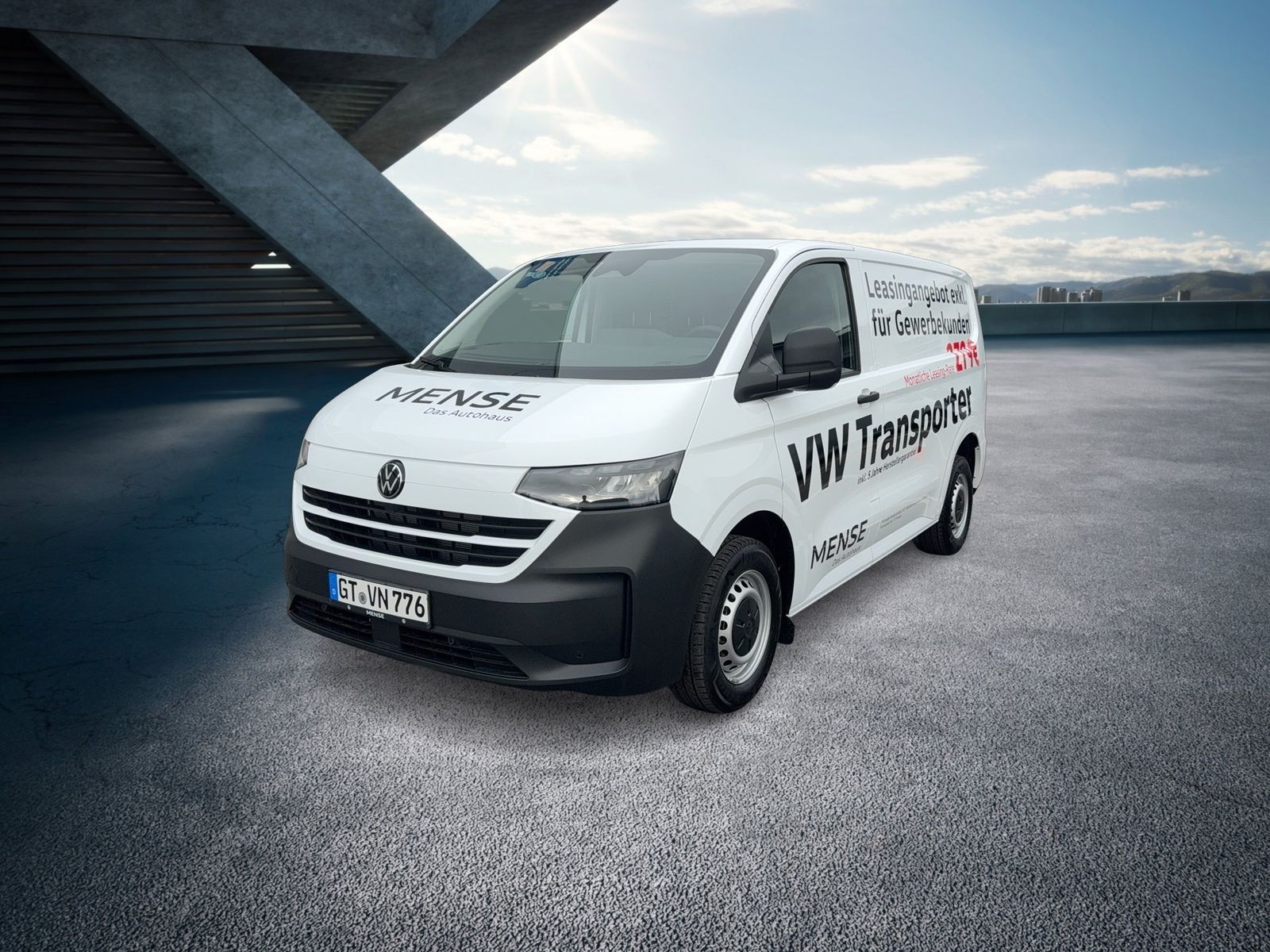 Fahrzeugabbildung Volkswagen NFZ Transporter Kasten Edition Motor: 2.0 l TDI - mit KI generiert/bearbeitet