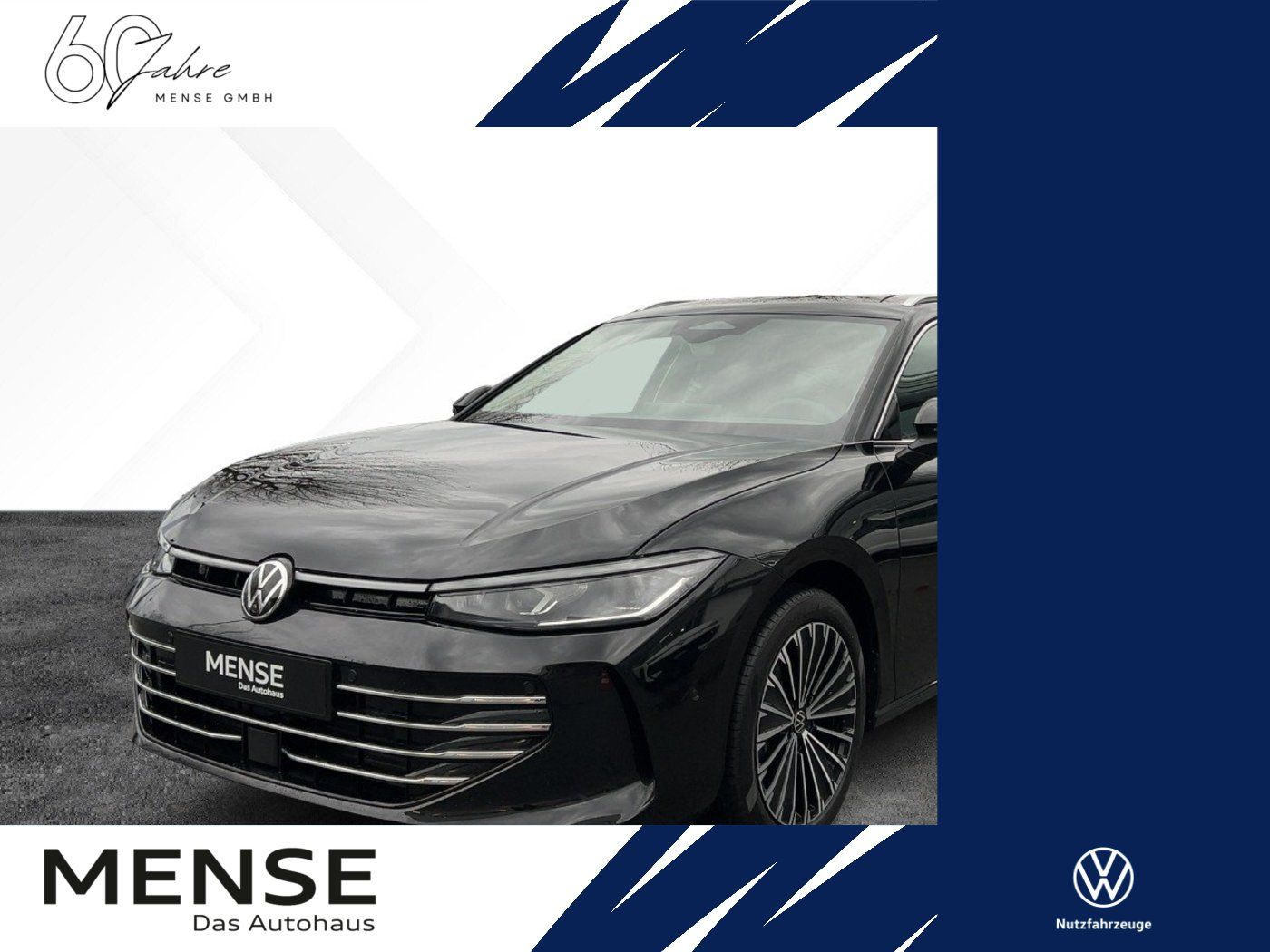 Fahrzeugabbildung Volkswagen Passat Elegance 2.0 l TDI DSG AHK Nav HUD 360 AS - mit KI generiert/bearbeitet