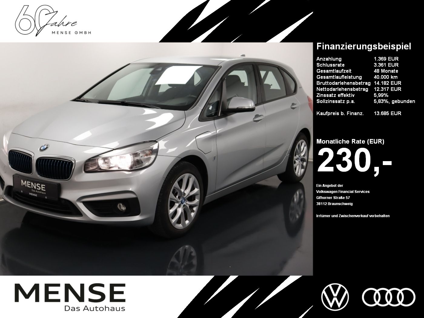 BMW ActiveTourer 225 xe iPerformance ACC DynLicht AU
