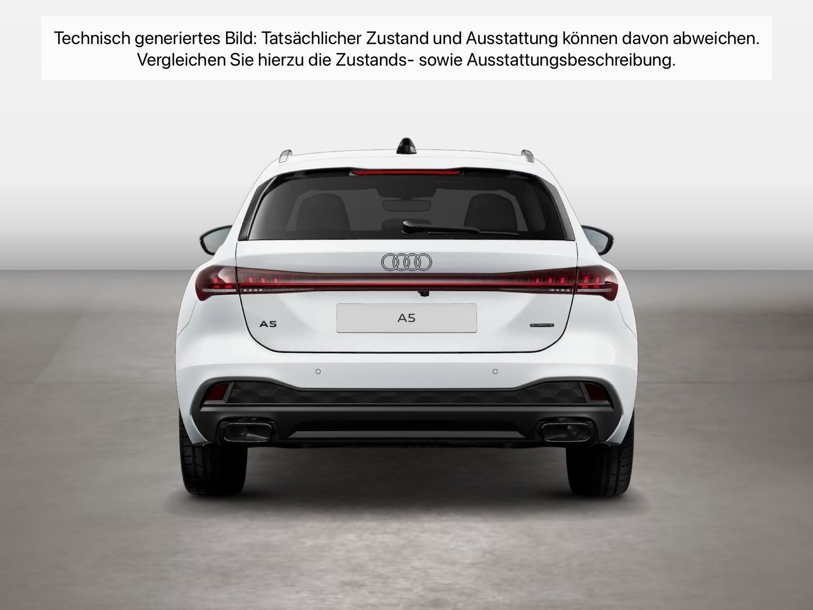 Fahrzeugabbildung Audi A5 Avant e-hybrid quattro 220 kW S tronic ACC LM - mit KI generiert/bearbeitet