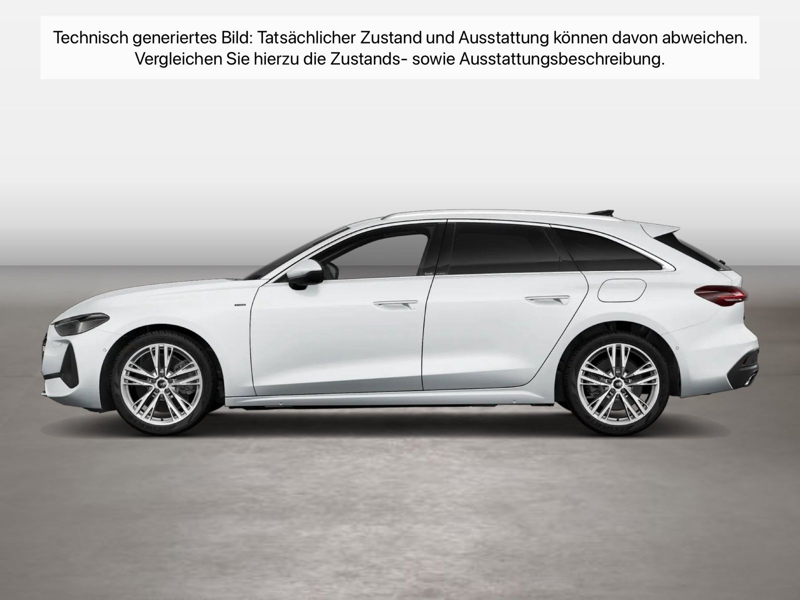 Fahrzeugabbildung Audi A5 Avant e-hybrid quattro 220 kW S tronic ACC LM - mit KI generiert/bearbeitet