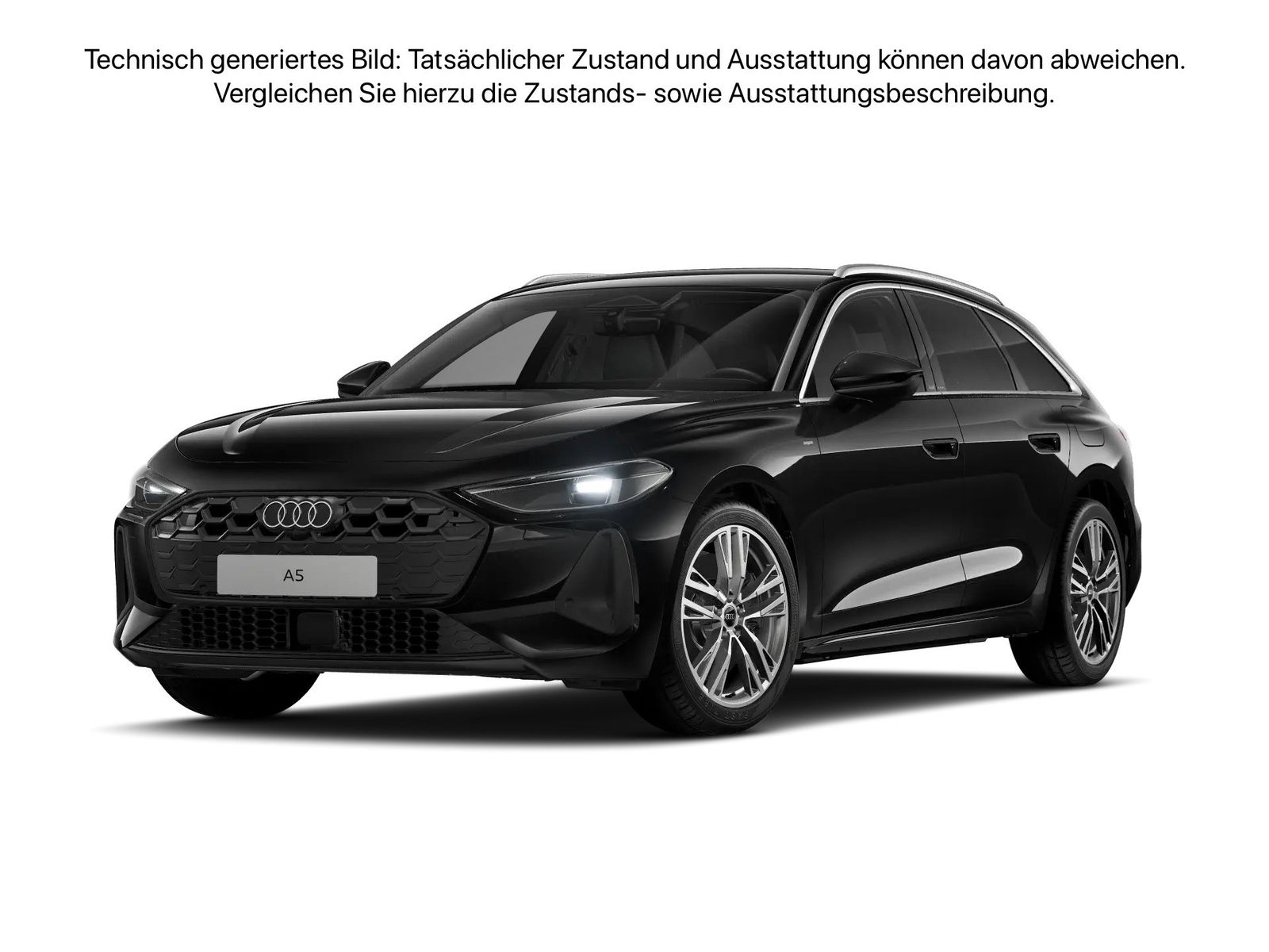 Fahrzeug autohaus mense Fahrzeugabbildung Audi A5 Avant e-hybrid quattro 220 kW S tronic ACC LM - mit KI generiert/bearbeitet