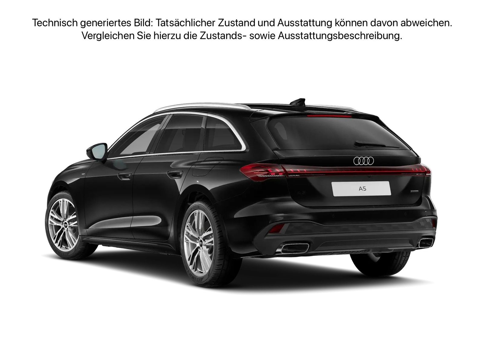 Fahrzeug autohaus mense Fahrzeugabbildung Audi A5 Avant e-hybrid quattro 220 kW S tronic ACC LM - mit KI generiert/bearbeitet