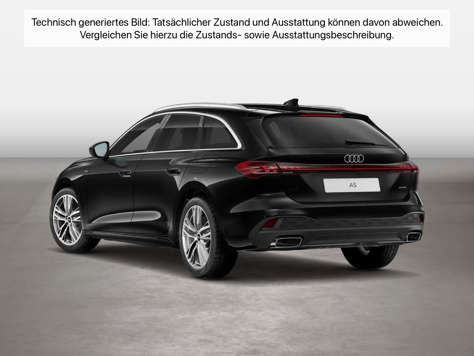 Fahrzeug autohaus mense Fahrzeugabbildung Audi A5 Avant e-hybrid quattro 220 kW S tronic ACC LM - mit KI generiert/bearbeitet