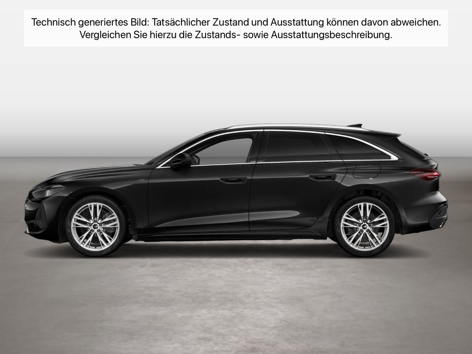 Fahrzeug autohaus mense Fahrzeugabbildung Audi A5 Avant e-hybrid quattro 220 kW S tronic ACC LM - mit KI generiert/bearbeitet