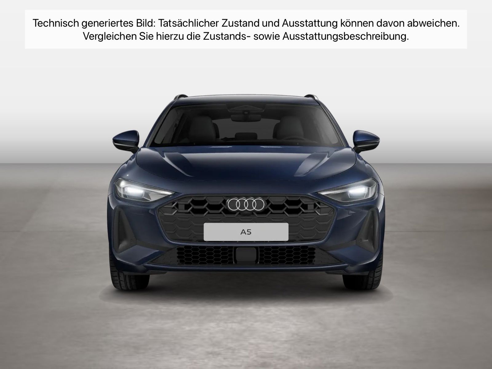 Fahrzeugabbildung Audi A5 Avant e-hybrid quattro 220 kW S tronic ACC LM - mit KI generiert/bearbeitet