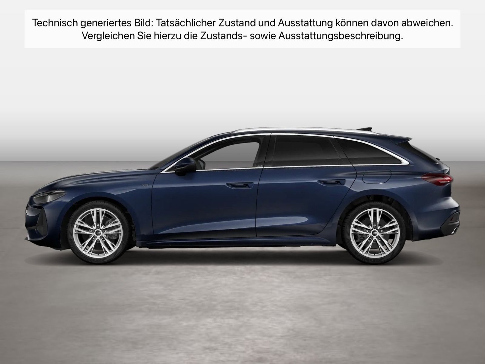 Fahrzeugabbildung Audi A5 Avant e-hybrid quattro 220 kW S tronic ACC LM - mit KI generiert/bearbeitet