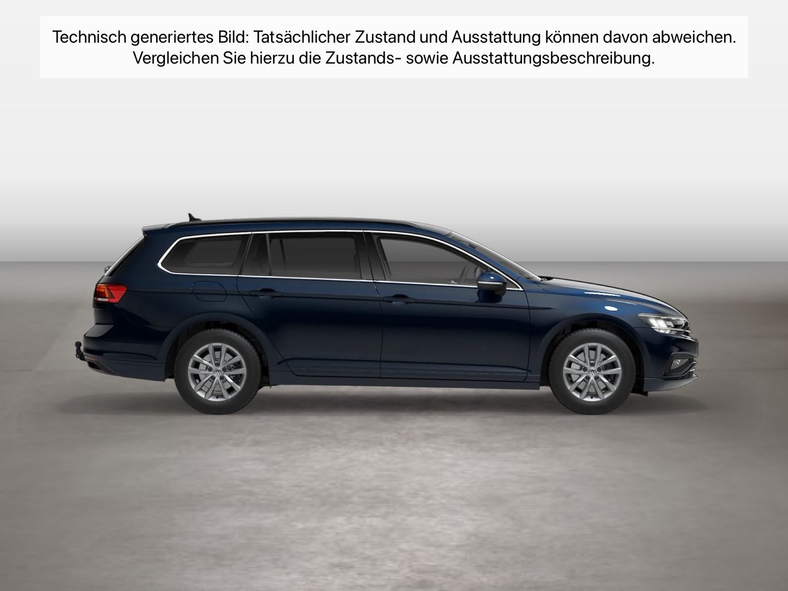 Fahrzeug autohaus mense Fahrzeugabbildung Volkswagen Passat Variant 2.0 TDI DSG Business CarPlay AHK - mit KI generiert/bearbeitet