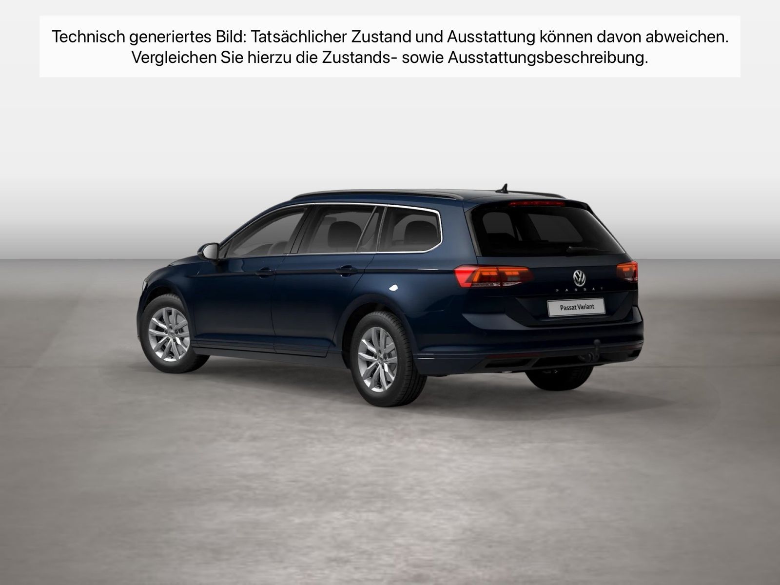 Fahrzeug autohaus mense Fahrzeugabbildung Volkswagen Passat Variant 2.0 TDI DSG Business CarPlay AHK - mit KI generiert/bearbeitet