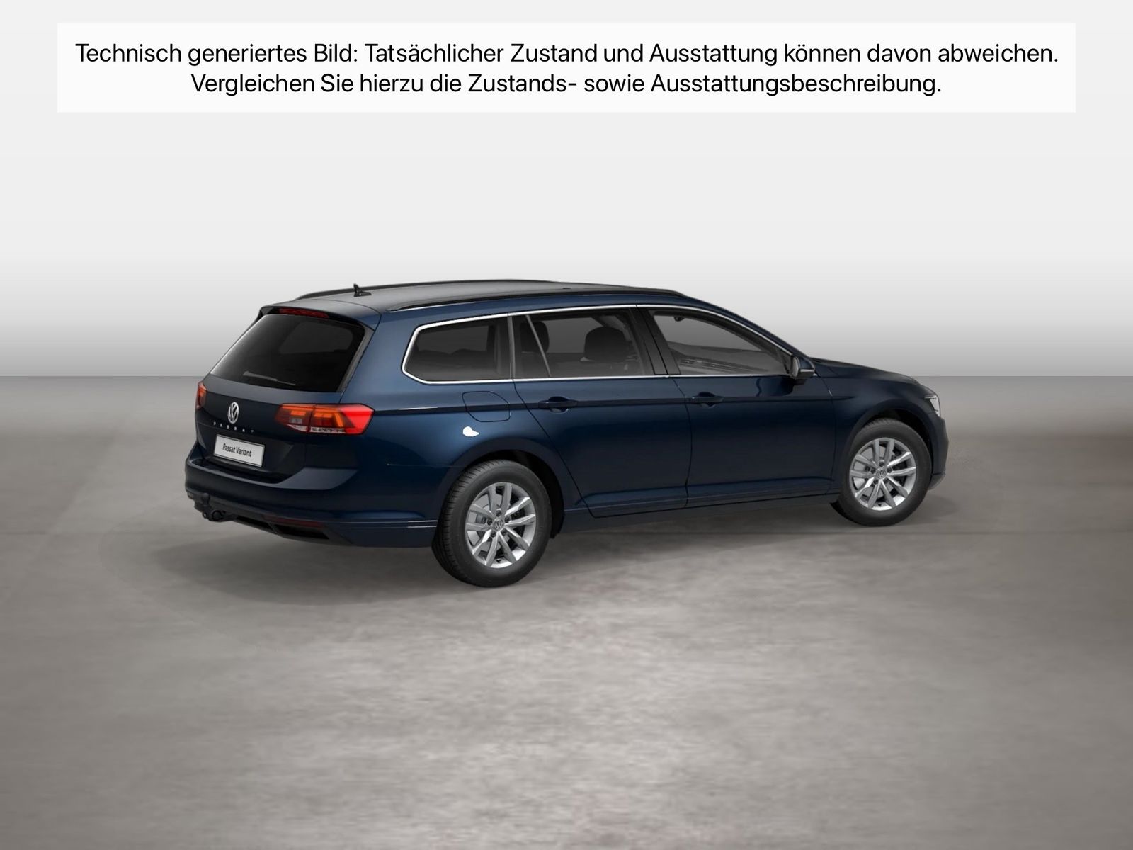 Fahrzeug autohaus mense Fahrzeugabbildung Volkswagen Passat Variant 2.0 TDI DSG Business CarPlay AHK - mit KI generiert/bearbeitet