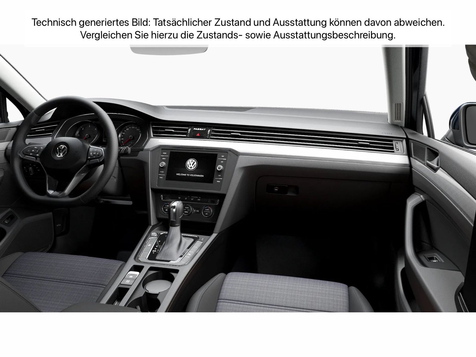 Fahrzeug autohaus mense Fahrzeugabbildung Volkswagen Passat Variant 2.0 TDI DSG Business CarPlay AHK - mit KI generiert/bearbeitet
