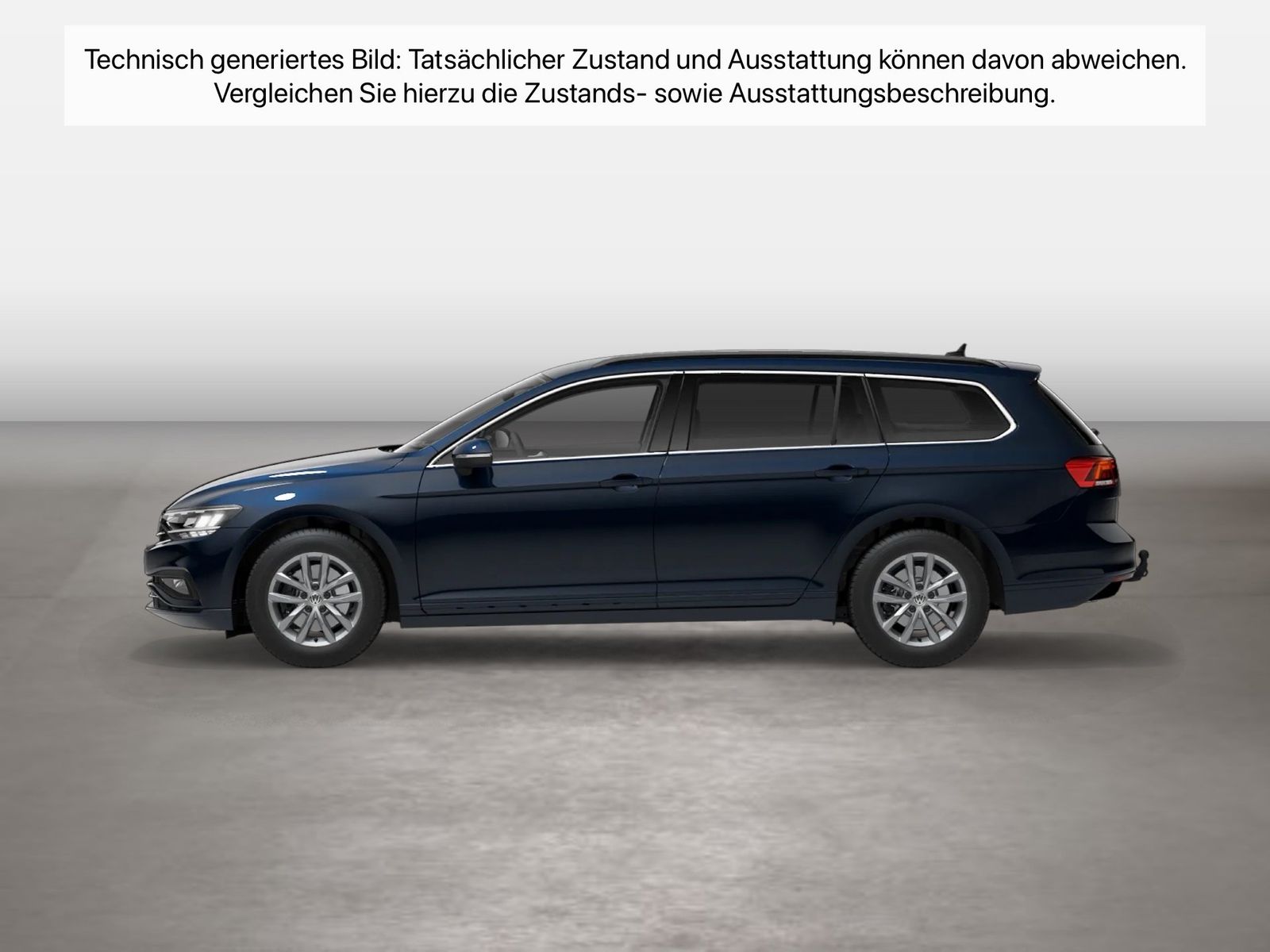 Fahrzeug autohaus mense Fahrzeugabbildung Volkswagen Passat Variant 2.0 TDI DSG Business CarPlay AHK - mit KI generiert/bearbeitet