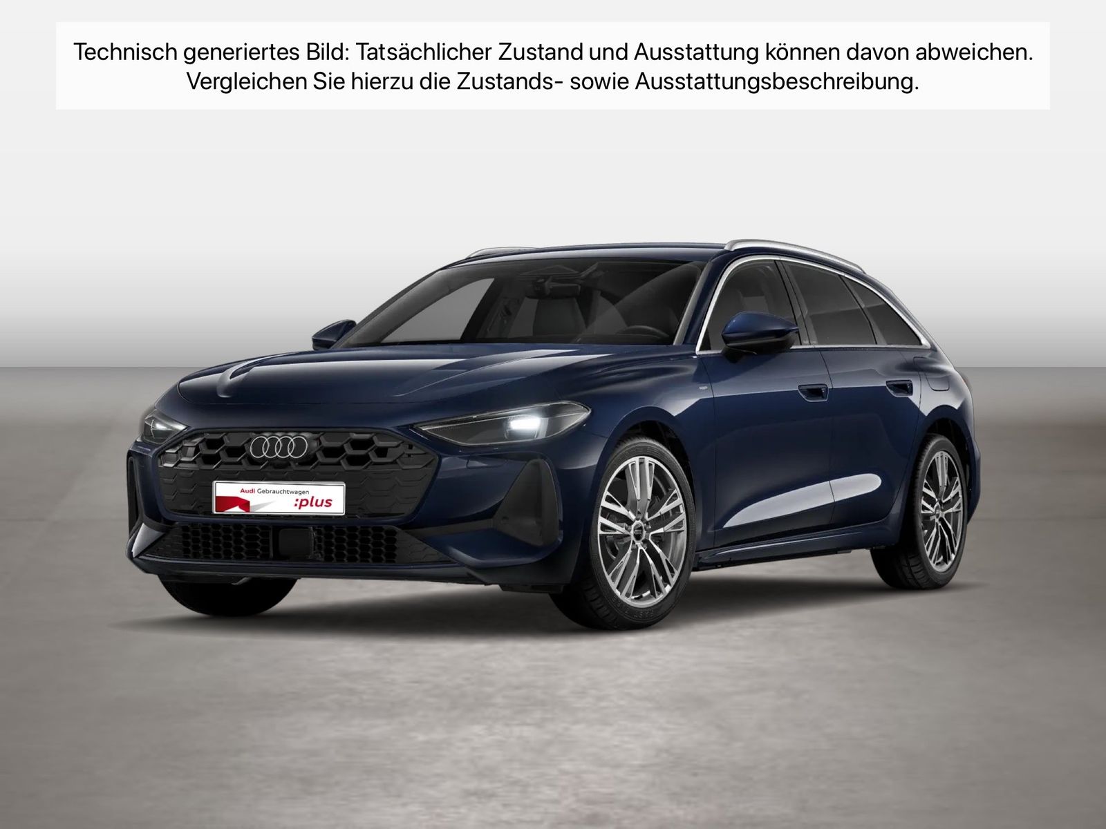 Fahrzeugabbildung Audi A5 Avant e-hybrid quattro 220 kW S tronic ACC LM - mit KI generiert/bearbeitet