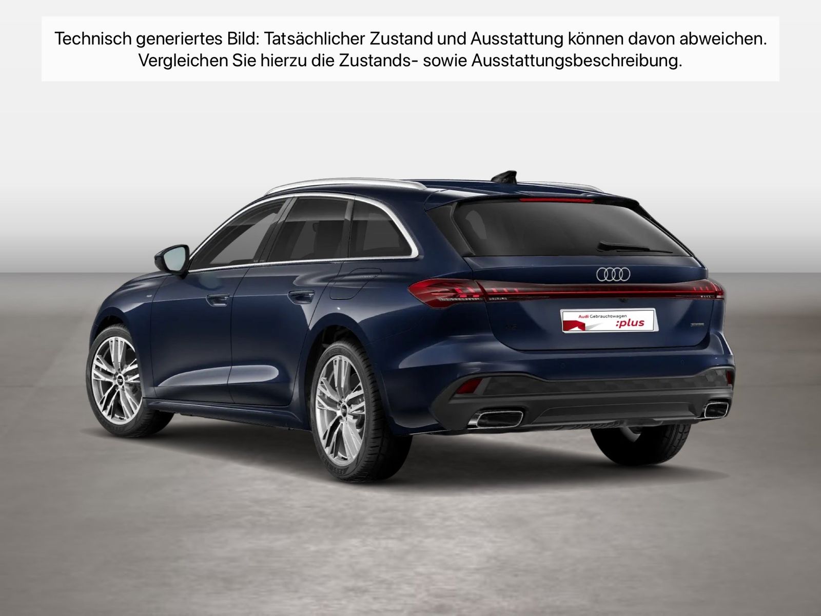 Fahrzeugabbildung Audi A5 Avant e-hybrid quattro 220 kW S tronic ACC LM - mit KI generiert/bearbeitet