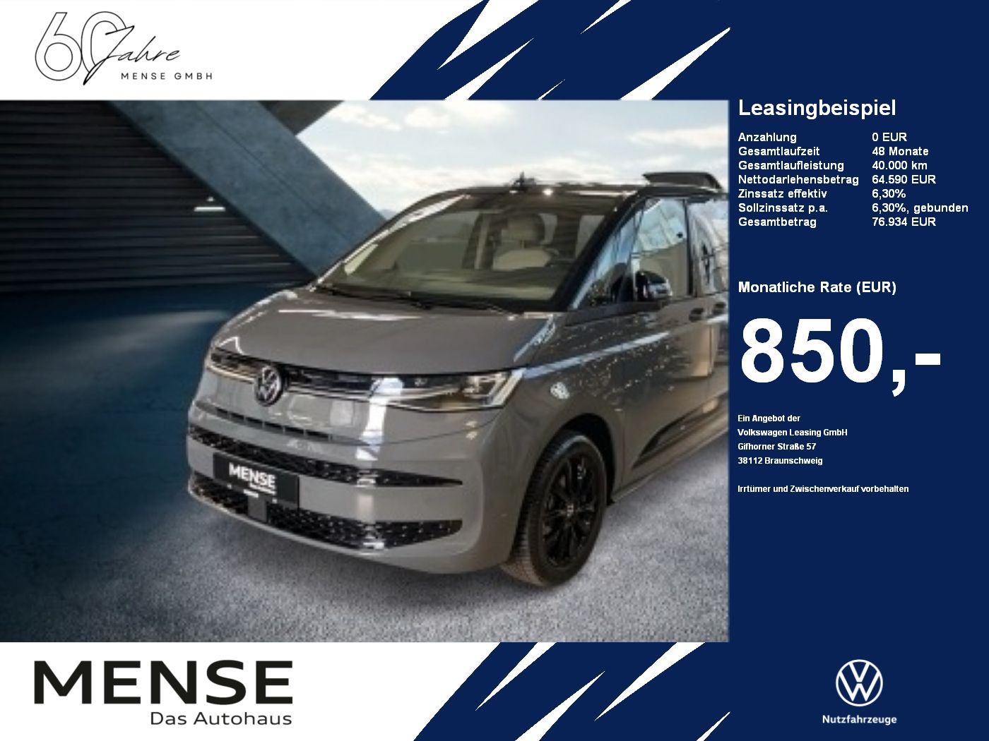 Volkswagen T7 Multivan Edition 2.0 l TSI 150 kW 7-Gang-DSG