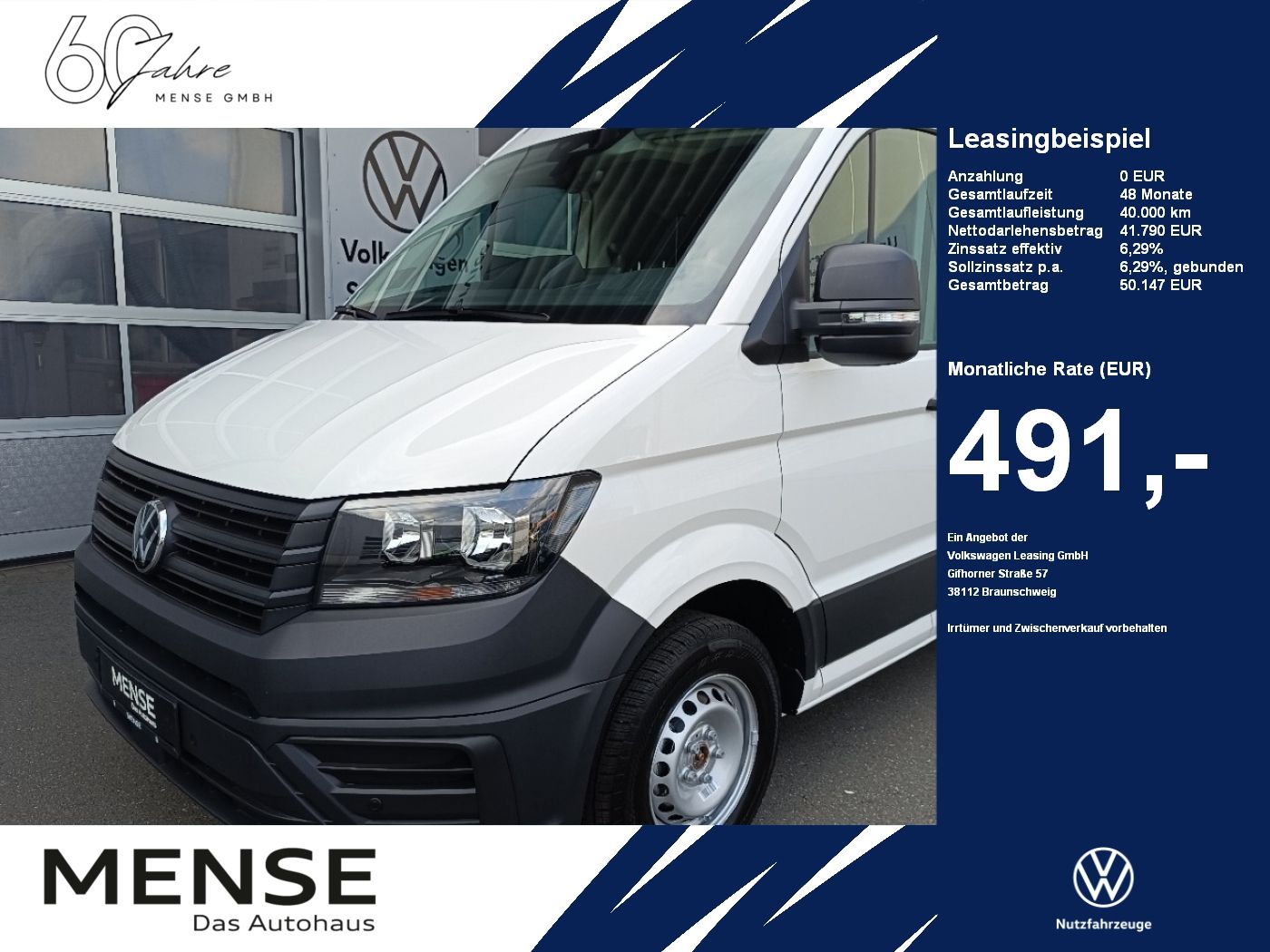 Volkswagen Crafter 35 Kasten HD 2.0TDI 103kW |VirtualCP|PDC