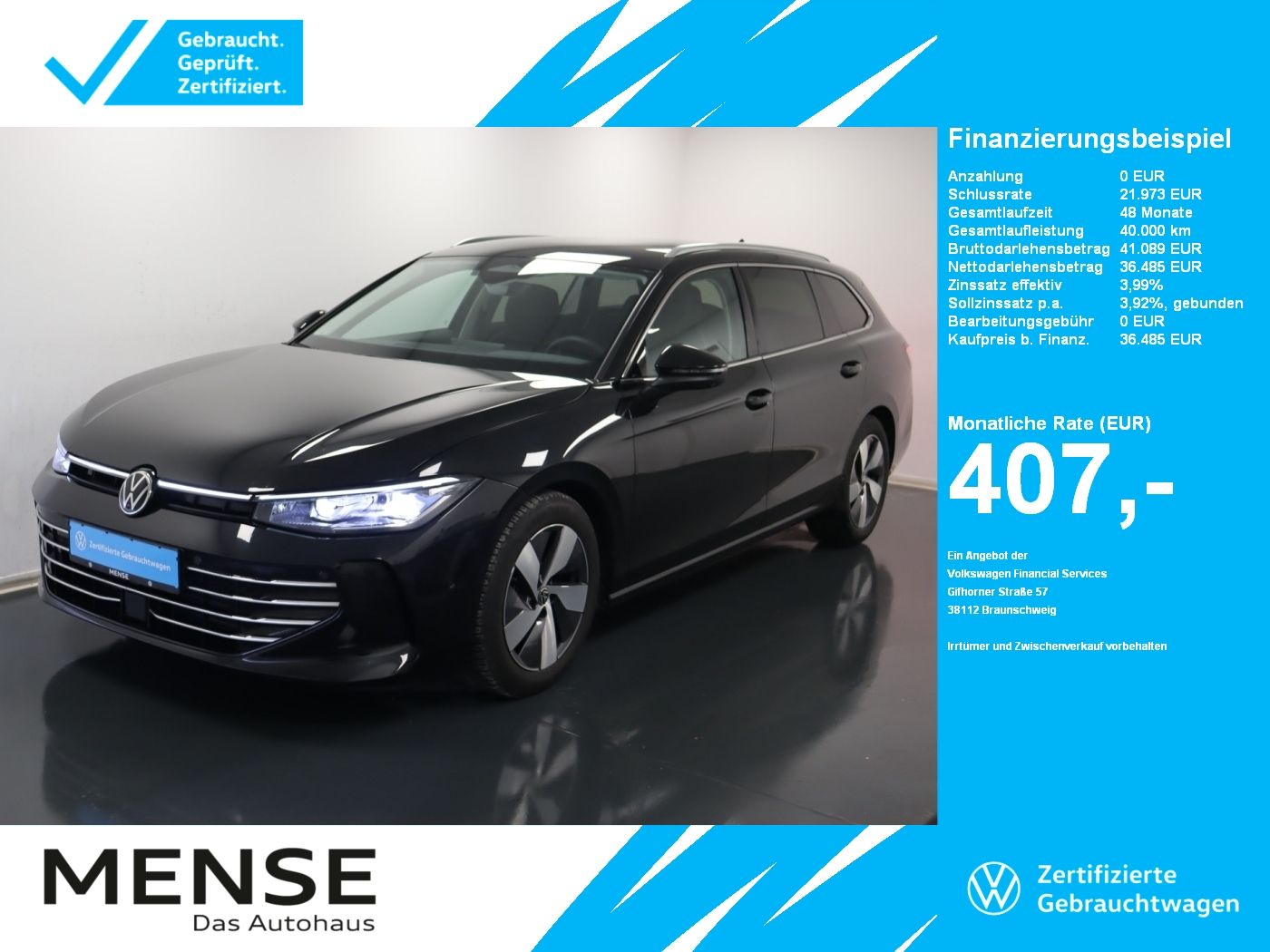Volkswagen Passat Variant 2.0 TDI DSG Elegance |AHK|Matrix