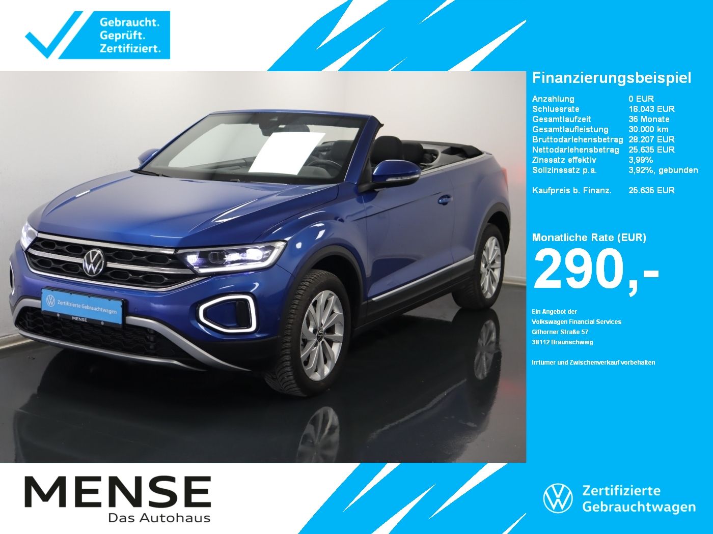 Volkswagen T-Roc Cabriolet 1.0 TSI Style |ACC|VirtualCP|FLA