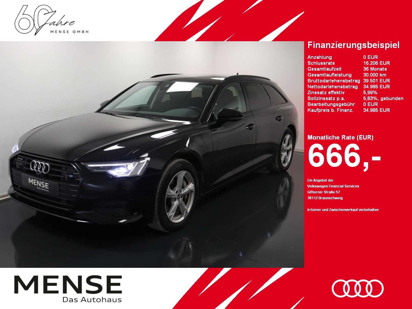 Audi A6 Avant 50 TFSI e quattro S tronic sport |AHK