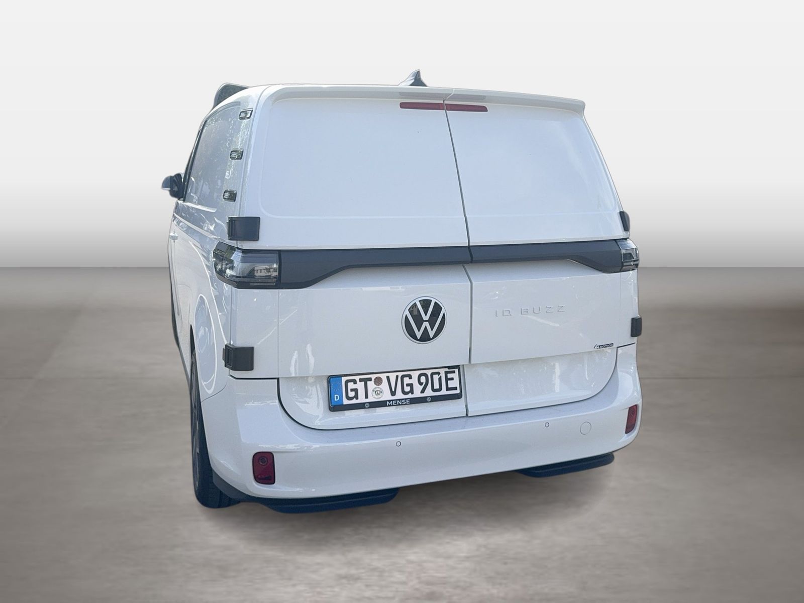 Fahrzeugabbildung Volkswagen ID. Buzz Cargo Pro 4MOTION 79 kWh Getriebe: 1-Ga - mit KI generiert/bearbeitet