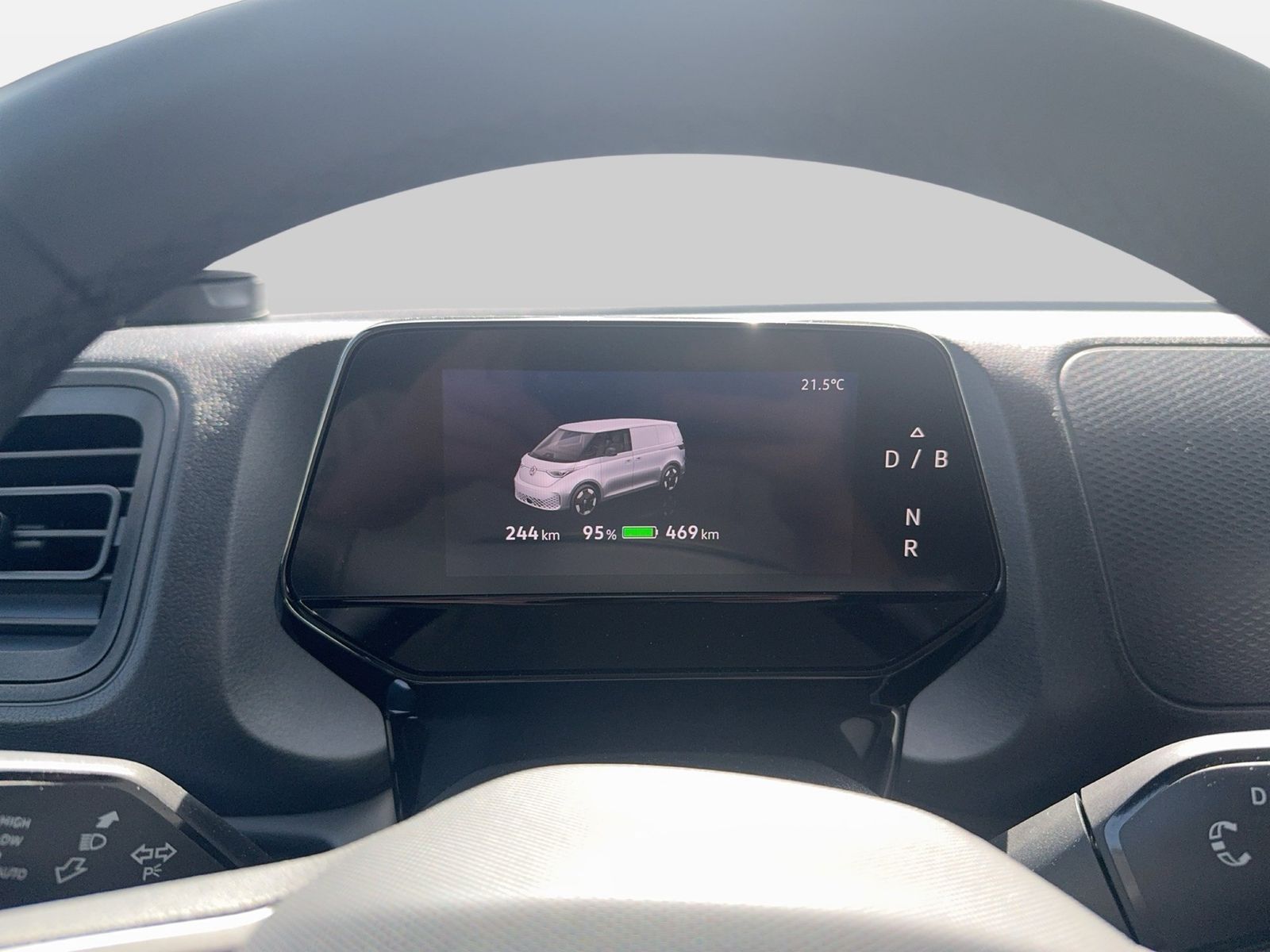 Fahrzeugabbildung Volkswagen ID. Buzz Cargo Pro 4MOTION 79 kWh Getriebe: 1-Ga - mit KI generiert/bearbeitet
