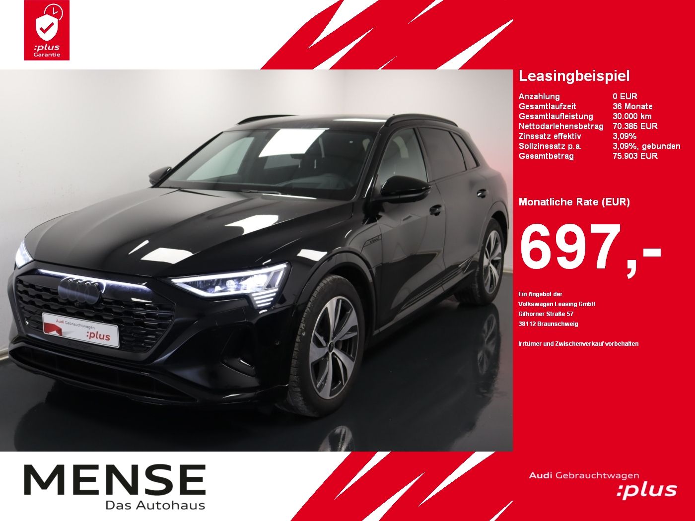 Audi Q8 e-tron 55 quattro S line |Matrix|Luft|ACC