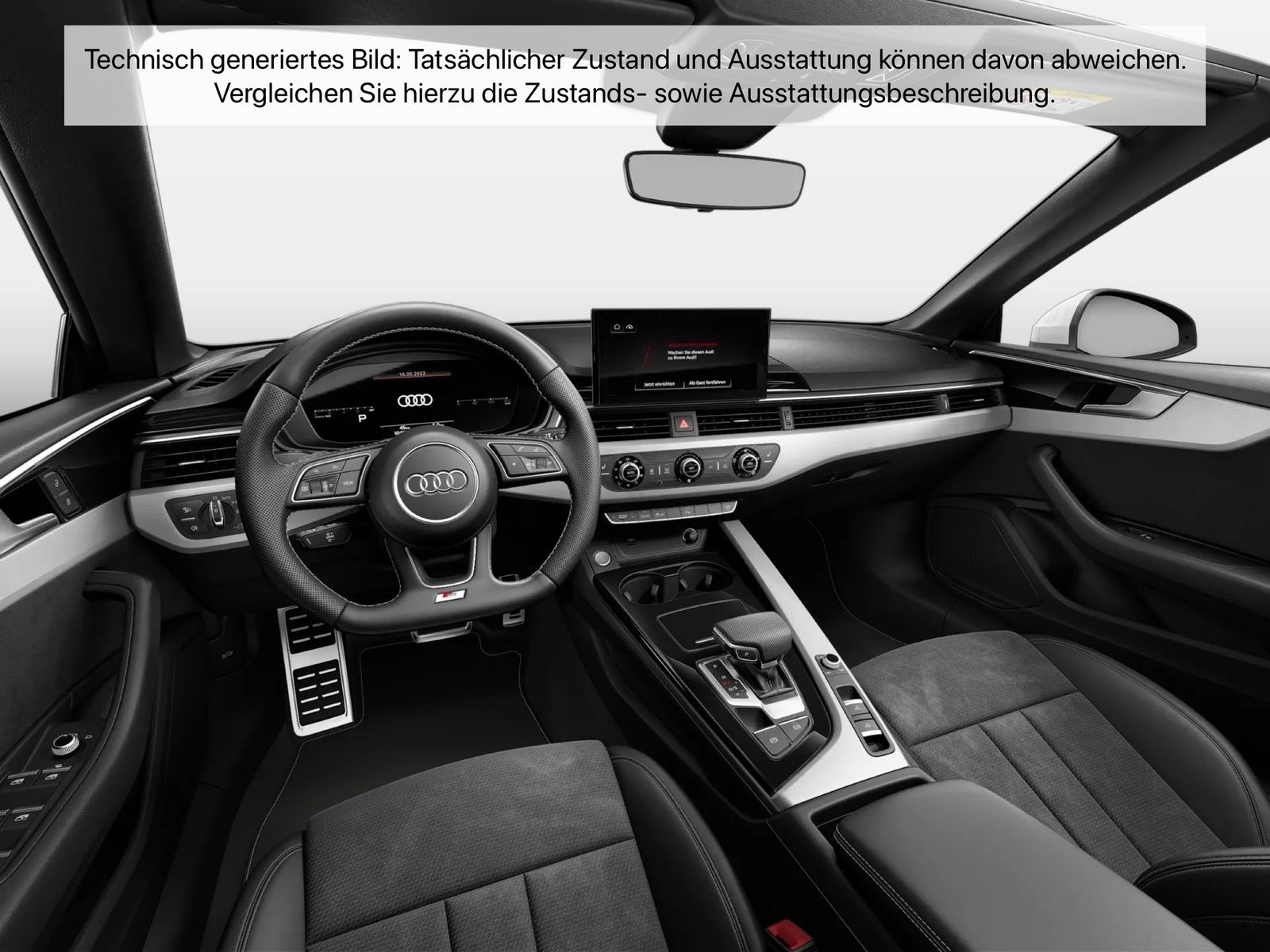 Fahrzeug autohaus mense Fahrzeugabbildung Audi A5 Cabriolet 35 TFSI S tronic S line - mit KI generiert/bearbeitet