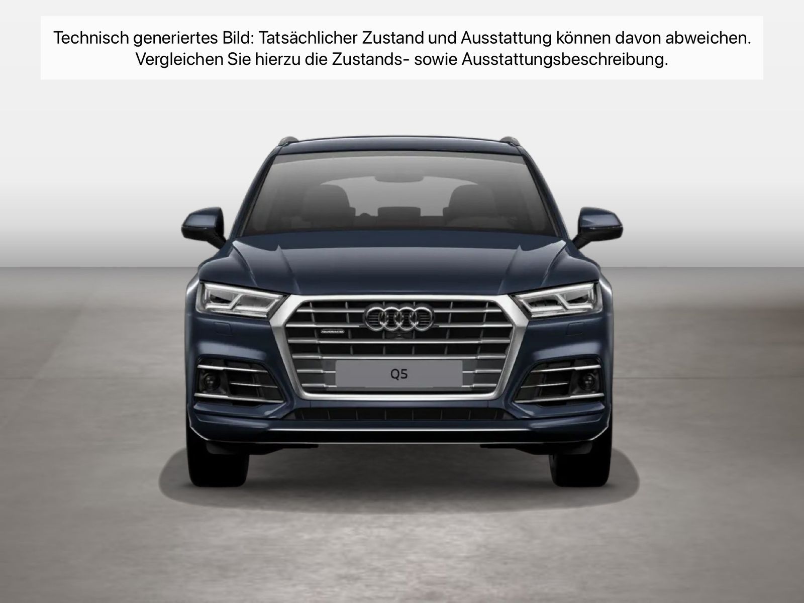 Fahrzeugabbildung Audi Q5 50 TDI quattro tiptronic S line Sport Matrix - mit KI generiert/bearbeitet