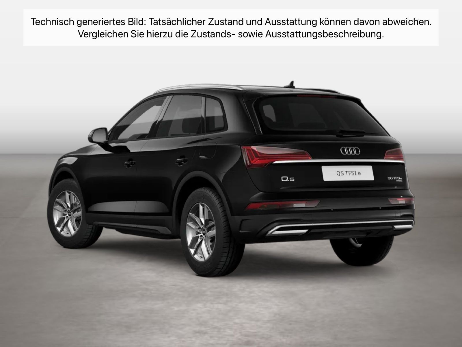 Fahrzeugabbildung Audi Q5 50 TFSI e quattro 220(299) S tronic Standhzg - mit KI generiert/bearbeitet
