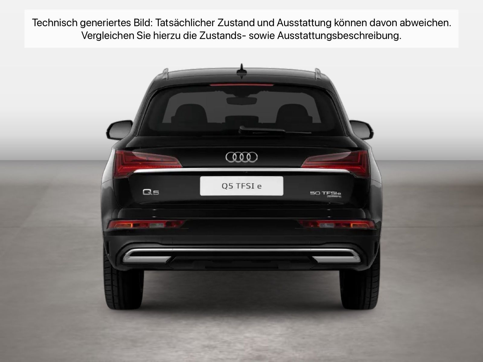 Fahrzeugabbildung Audi Q5 50 TFSI e quattro 220(299) S tronic Standhzg - mit KI generiert/bearbeitet