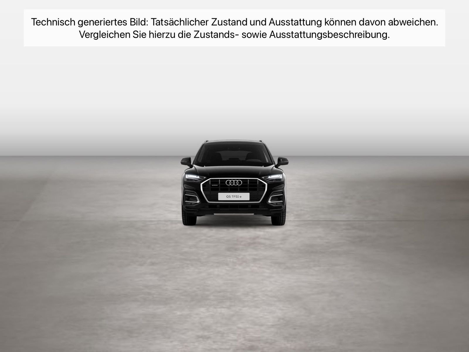 Fahrzeugabbildung Audi Q5 50 TFSI e quattro 220(299) S tronic Standhzg - mit KI generiert/bearbeitet