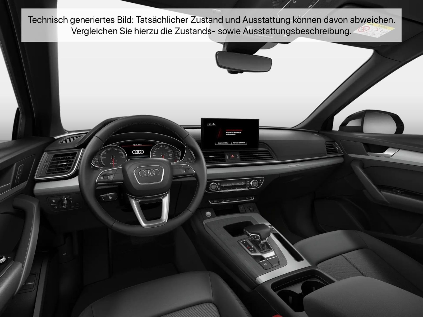 Fahrzeugabbildung Audi Q5 50 TFSI e quattro 220(299) S tronic Standhzg - mit KI generiert/bearbeitet