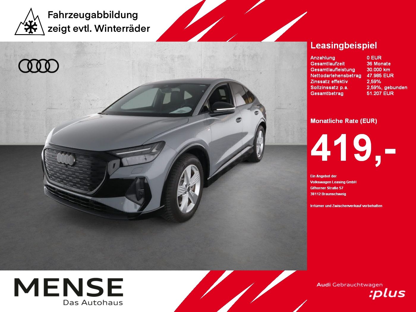 Audi Q4 Sportback e-tron 45 S-Line |Matrix|WPumpe|STH