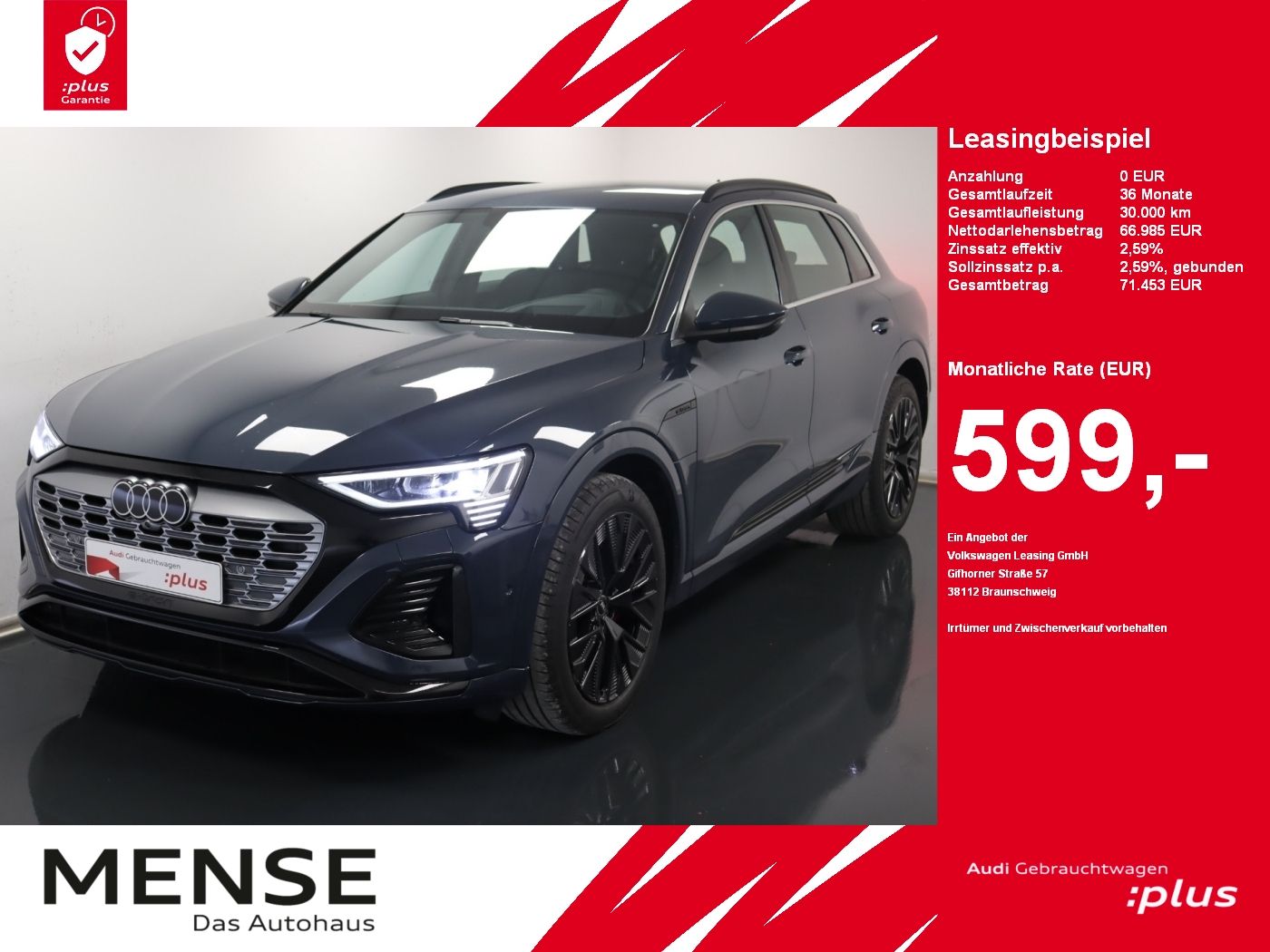 Audi Q8 e-tron 55 quattro S-Line |Matrix|Luft|LED|LM